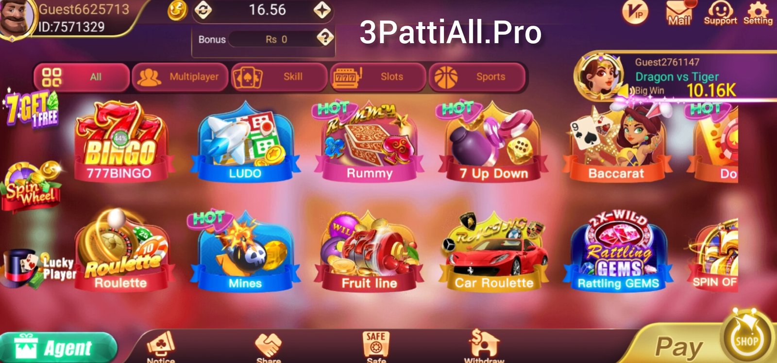 3 Patti Super Casino Games Pakistan